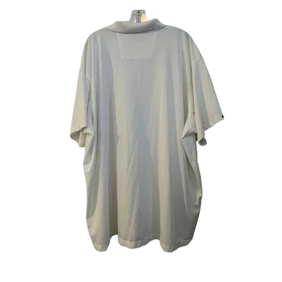 Bermuda Sands 4XL White Polo Shirt Short Sleeve #V-5-21-10 - Picture 6 of 7